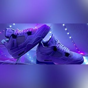 The Air Jordan 4s ‘Purple Metallic’